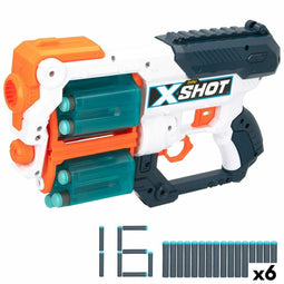 Pistool met pijltjes Zuru X-Shot Excel Xcess TK-12 30 x 19 x 5 cm 6 Stuks