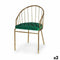 Stoel Stangen Groen Gouden 51 x 81 x 52 cm (2 Stuks)
