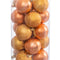 Kerstballen Zilver Plastic 6 x 6 x 6 cm (12 Stuks)