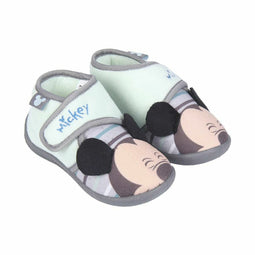 Slippers Voor in Huis Mickey Mouse Groen Schoenmaat 21