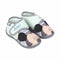 Slippers Voor in Huis Mickey Mouse Groen Schoenmaat 21