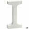 Wanddecoratie Brief I (1,8 x 21 x 17 cm) (12 Stuks)