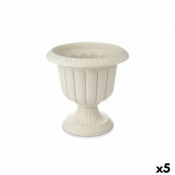 Grondlegger Fluitglas Beige Plastic 47,8 x 47 x 47,8 cm (5 Stuks)