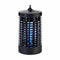 Anti-muggenlamp met Muurhanger 4 W Zwart ABS 13 x 23 x 13 cm (6 Stuks)