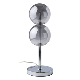 Ledtafellamp 15 x 15 x 48 cm Kristal Zilver Ijzer
