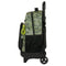 Schoolrugzak met Wielen Kelme Travel Zwart Groen 33 X 45 X 22 cm
