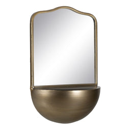 Wandspiegel Gouden Kristal Ijzer 40 x 20 x 37 cm