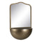 Wandspiegel Gouden Kristal Ijzer 40 x 20 x 37 cm