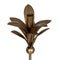 Kaarshouder Gouden Ijzer 15 x 15 x 54 cm