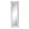 Spiegel 46 x 6 x 147 cm Kristal Hout Wit