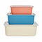 Set opbergbakjes Bamboe Melamine (6 Stuks)