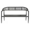 Tuinbank Home ESPRIT Aluminium 131 x 55 x 76 cm