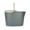Dweilemmer Antraciet Polypropyleen (15 L) (12 Stuks)