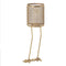 Kaarshouder 25,5 x 20 x 68,5 cm Gouden Metaal