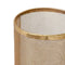 Kaarshouder 25,5 x 20 x 68,5 cm Gouden Metaal