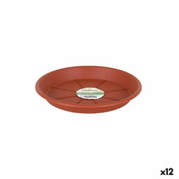 Bloempot schaal Dem Greentime Bruin ø 20 x 2,7 cm (12 Stuks)