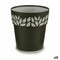 Zelfwaterende bloempot Stefanplast Cloe Antraciet Plastic 19 x 19 x 19 cm (12 Stuks)