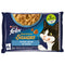 Felix Sensations Mix Kabeljauw met Tomaat, Sardine met Wortel - nat kattenvoer - 340g (4 x 85g)