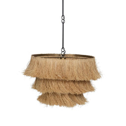 Plafondlamp Beige Natuurlijk Metaal 48,5 x 48,5 x 42 cm