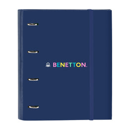 Ringmap Benetton Cool Marineblauw 27 x 32 x 3.5 cm