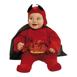 Kostuums voor Baby's My Other Me Rood Diablo (3 Onderdelen) Maat 0-6 Maanden