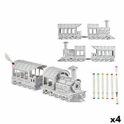 Vaardigheidsspel Trein (4 Stuks)