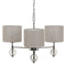 Plafondlamp 58 x 58 x 73 cm Metaal Zilver