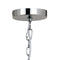 Plafondlamp 58 x 58 x 73 cm Metaal Zilver