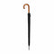 Automatische paraplu C-Collection Clima Pongee Zwart 8 Staven (Ø 61 cm)
