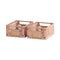 Set van opstapelbare opbergboxen Arena 25 x 16,5 x 10 cm