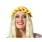 hoofdband Blommor Geel Jaren 60