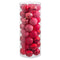 Kerstballen Rood Plastic 6 x 6 x 6 cm (40 Stuks)