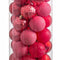 Kerstballen Rood Plastic 6 x 6 x 6 cm (40 Stuks)