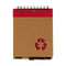Spiraalnotitieblok met Pen Gerecycled karton 1 x 10 x 13 cm (24 Stuks)