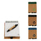 Spiraalnotitieblok met Pen Gerecycled karton 1 x 10 x 13 cm (24 Stuks)