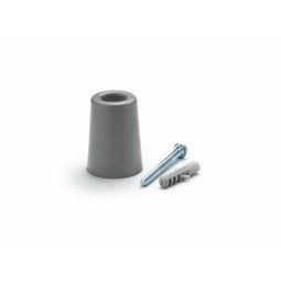 Stopper Inofix Deuren Schroeven Grijs Natuurlijk rubber