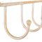 Planken 39,5 x 10,5 x 70 cm Natuurlijk Metaal Wit