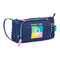 Schooletui met Accessoires Benetton Cool Marineblauw 20 x 11 x 8.5 cm (32 Onderdelen)
