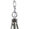 Plafondlamp 36 x 36 x 110 cm Metaal Zilver