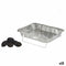 Wegwerpbarbecue Aluminium Antraciet 23,5 x 6 x 30,5 cm (12 Stuks)