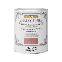 Verf Bruguer Rust-oleum Chalky Finish 5733893 Meubels Terra cotta 750 ml