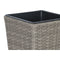 Plantenbakkenset Home ESPRIT Polypropyleen Rotan 31 x 31 x 61 cm