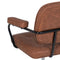 Bureaustoel 56 x 56 x 92 cm Kameel