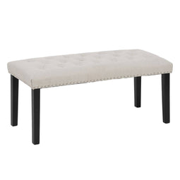 Kruk 115 x 44 x 43 cm Beige Hout