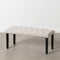 Kruk 115 x 44 x 43 cm Beige Hout
