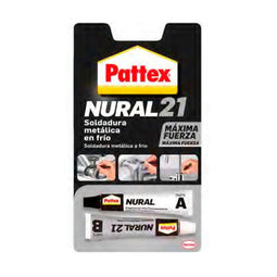 Secondenlijm Pattex nural 21 Grijs 22 ml Pasta