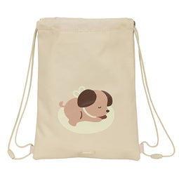 Rugtas met Koordjes Safta Puppy Beige