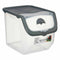 Opstapelbare opbergbox Antraciet Plastic 31 x 24 x 23,5 cm (6 Stuks)