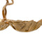 Middenstuk 28,5 x 28,5 x 20 cm Gouden Aluminium