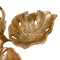Middenstuk 28,5 x 28,5 x 20 cm Gouden Aluminium